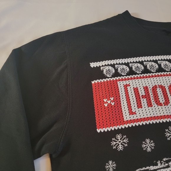 Hoonigan Christmas Holiday Sweater Small Ford Hoonitruck Gymkhana Ken Block Ugly - Picture 6 of 16